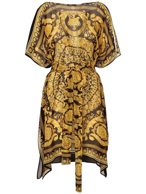 maglia barocco versace 2019|Vestito in maglia stampa barocco .